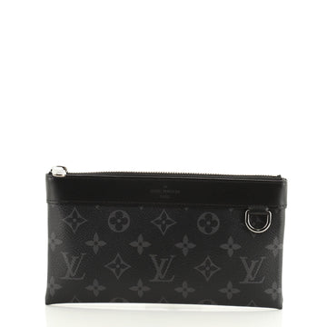 Louis Vuitton Discovery Pochette Monogram Eclipse Canvas PM