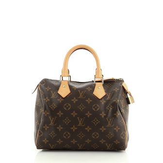 Louis Vuitton Speedy Handbag Monogram Canvas 25