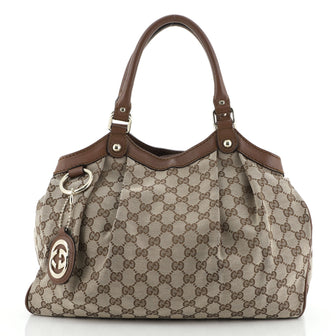 Gucci Sukey Tote GG Canvas Medium