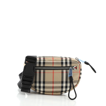 Burberry Cannon Bum Bag Vintage Check Canvas Small