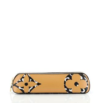 Louis Vuitton Elizabeth Pencil Pouch Limited Edition Jungle Monogram Giant