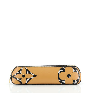 Louis Vuitton Elizabeth Pencil Pouch Limited Edition Jungle Monogram Giant