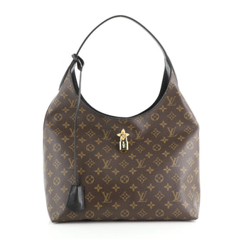 Louis Vuitton Flower Hobo Monogram Canvas