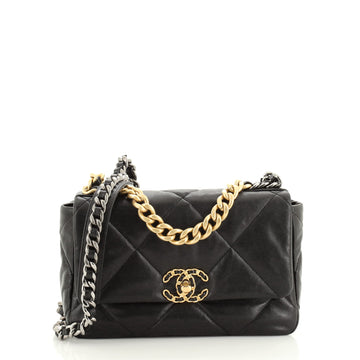 Chanel 19 Flap Bag Quilted Lambskin Medium