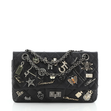 Chanel Lucky Charms Reissue 2.55 Flap Bag Quilted Aged Calfskin 225