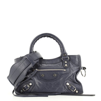 Balenciaga City Classic Studs Bag Leather Mini