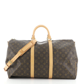 Louis Vuitton Keepall Bandouliere Bag Monogram Canvas 55
