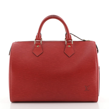 Louis Vuitton Speedy Handbag Epi Leather 30