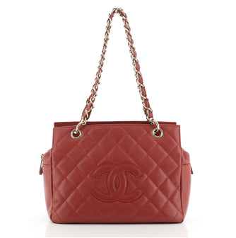 Chanel Petite Timeless Tote Quilted Caviar