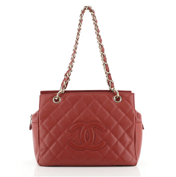 Chanel Petite Timeless Tote Quilted Caviar