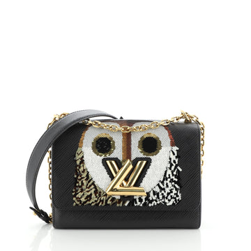 Louis Vuitton Twist Handbag Bird Motif Epi Leather MM