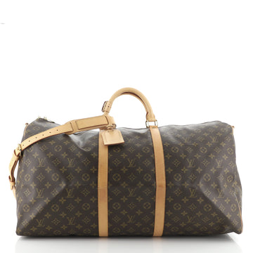 Louis Vuitton Keepall Bandouliere Bag Monogram Canvas 60