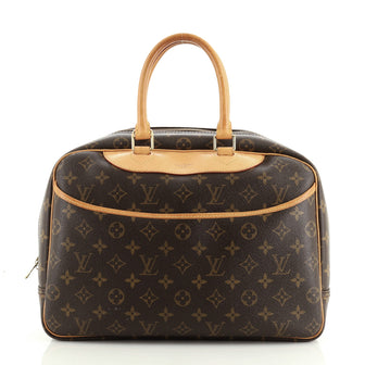 Louis Vuitton Deauville Handbag Monogram Canvas