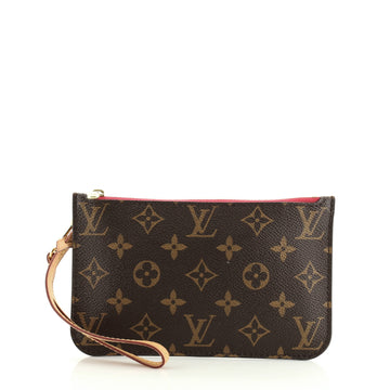 Louis Vuitton Neverfull Pochette Monogram Canvas Small