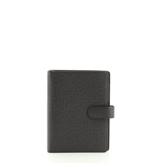 Louis Vuitton Ring Agenda Cover Taiga Leather MM