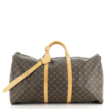 Louis Vuitton Keepall Bandouliere Bag Monogram Canvas 60