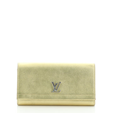 Louis Vuitton Lockme II Wallet Calfskin