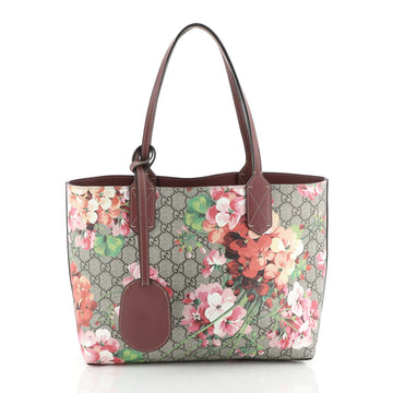 Gucci Reversible Tote Blooms GG Print Leather Small