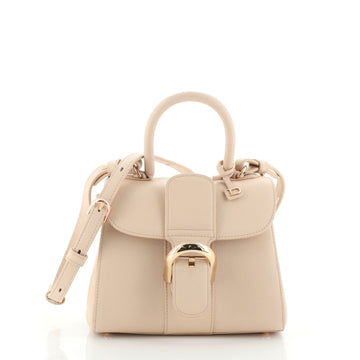 Delvaux Brillant Top Handle Bag Leather Mini