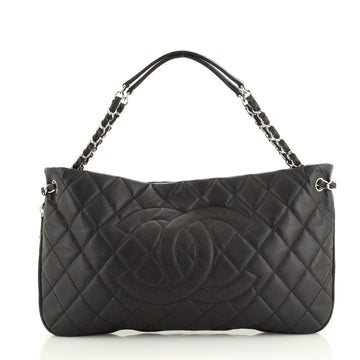 Chanel Timeless CC Expandable Tote Quilted Caviar Medium