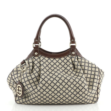 Gucci Sukey Tote Diamante Canvas Medium