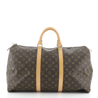 Louis Vuitton Keepall Bag Monogram Canvas 50