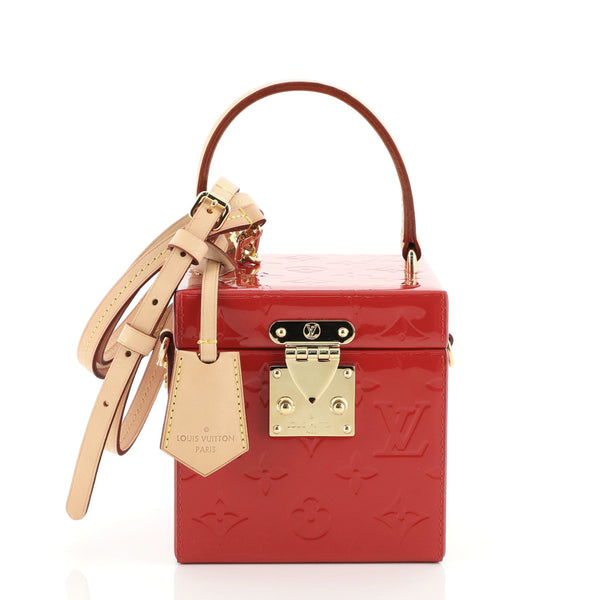 Louis Vuitton Bleecker Box NM Bag Monogram Vernis Red 5788611