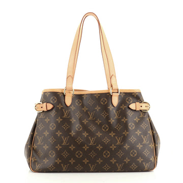 Louis Vuitton Batignolles Handbag Monogram Canvas Horizontal