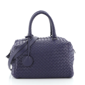 Bottega Veneta Convertible Boston Bag Intrecciato Nappa Small
