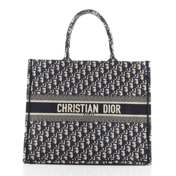Christian Dior Book Tote Oblique Canvas