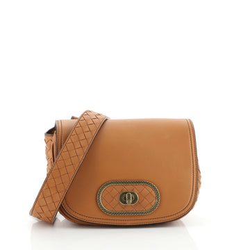 Bottega Veneta BV Luna Bag Nappa with Intrecciato Detail