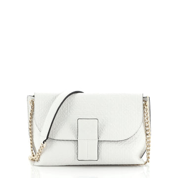 Loewe Avenue Crossbody Anagram Embossed Leather