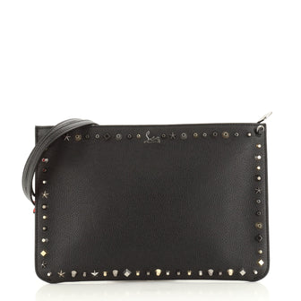 Christian Louboutin Loubiclutch Studded Leather