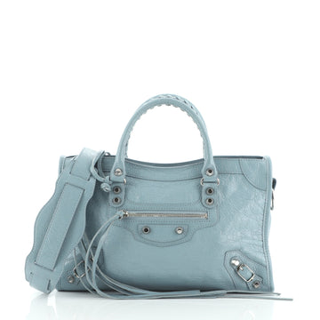 Balenciaga City Classic Studs Bag Leather Small
