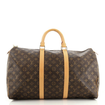 Louis Vuitton Keepall Bag Monogram Canvas 50