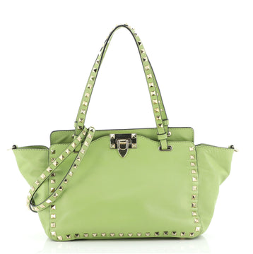 Valentino Rockstud Tote Soft Leather Small