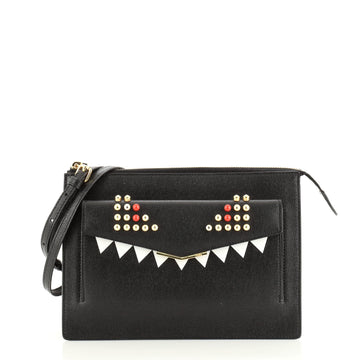 Fendi Monster Crossbody Bag Leather