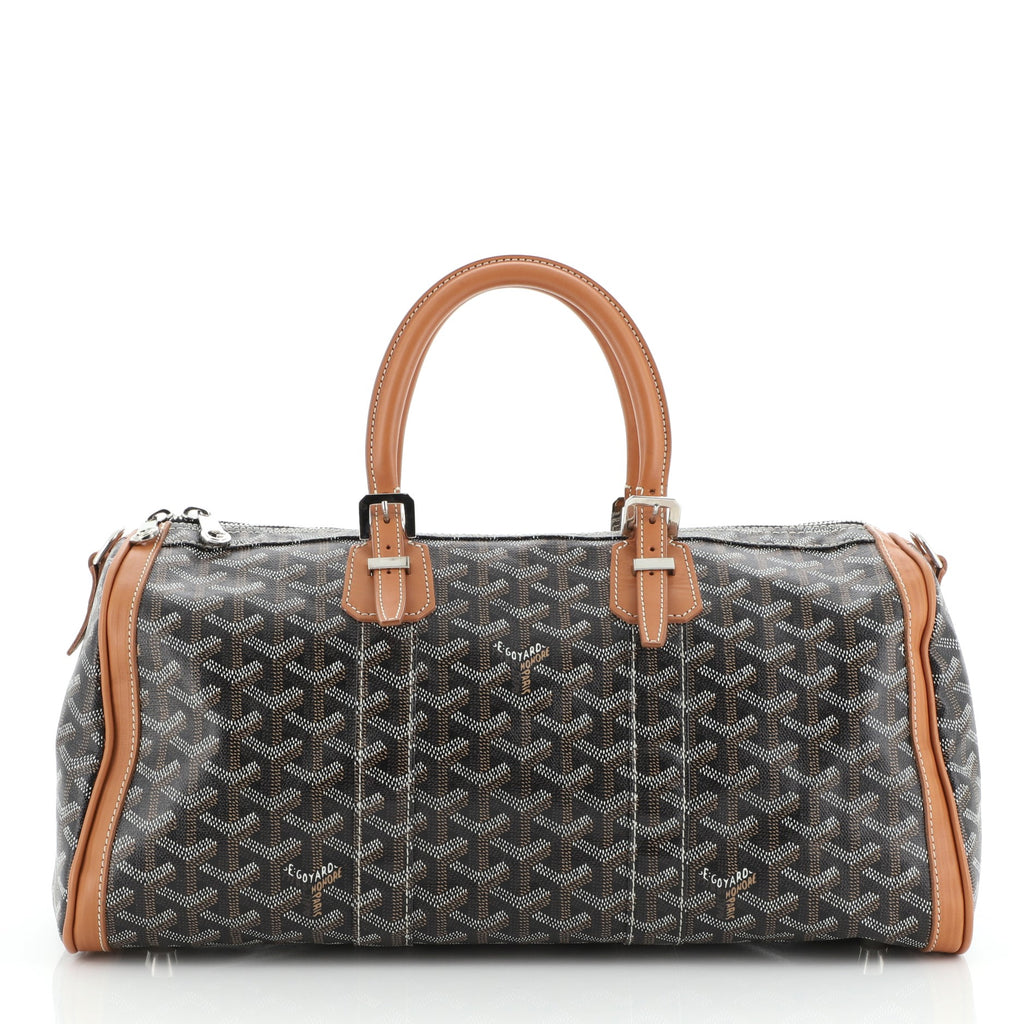 Goyard Croisiere Bag Coated Canvas 35 Brown 57886311