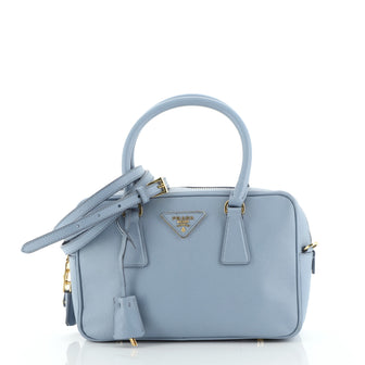 Prada Convertible Bauletto Bag Saffiano Leather Small