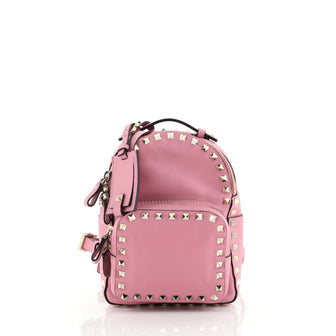 Valentino Rockstud Backpack Leather Mini