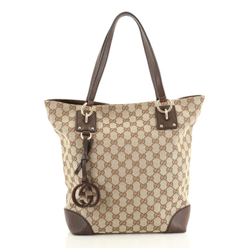 Gucci Charm Tote GG Canvas Medium