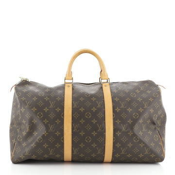 Louis Vuitton Keepall Bag Monogram Canvas 50