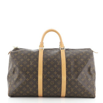 Louis Vuitton Keepall Bag Monogram Canvas 50