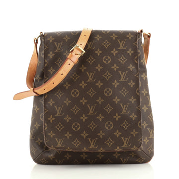 Louis Vuitton Musette Salsa Handbag Monogram Canvas GM