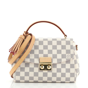 Louis Vuitton Croisette Handbag Damier