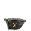 Louis Vuitton White Matelassé Leather New Wave Bumbag