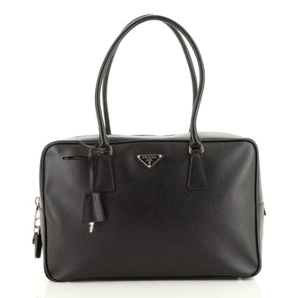 Prada Bauletto Bag Saffiano Leather Medium