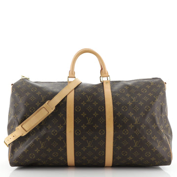 Louis Vuitton Keepall Bandouliere Bag Monogram Canvas 55