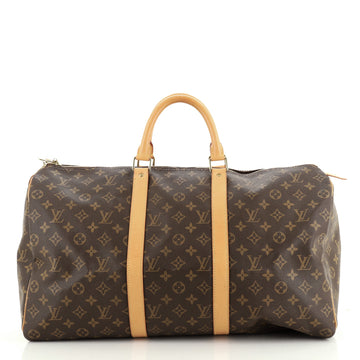 Louis Vuitton Keepall Bag Monogram Canvas 50