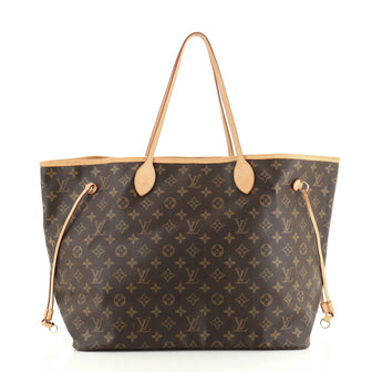 Louis Vuitton Neverfull Tote Monogram Canvas GM